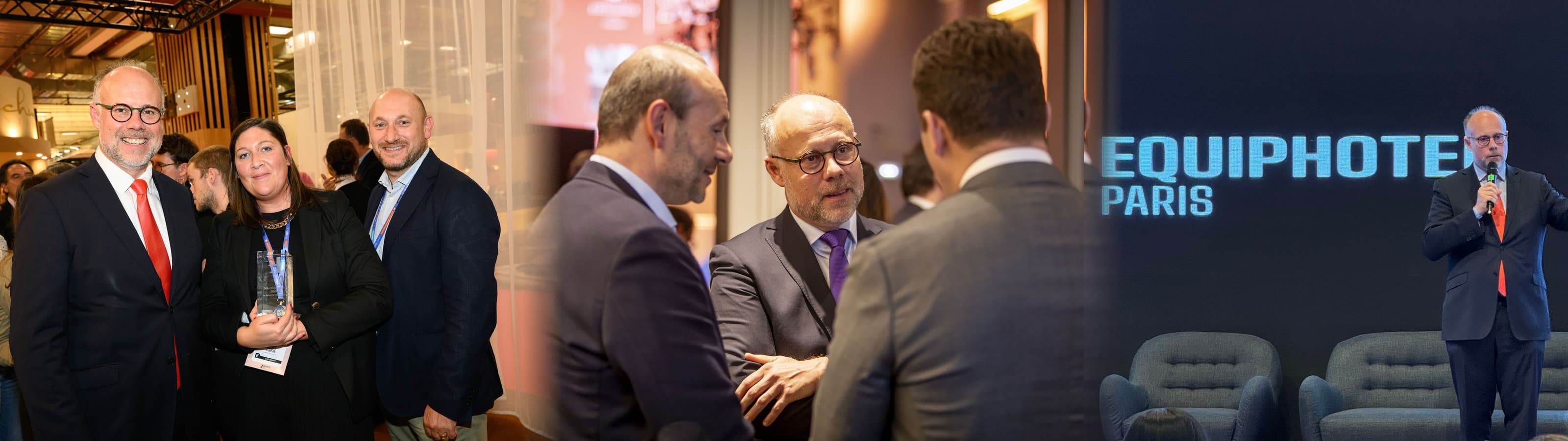 Laurent Delporte en événement, en conférence et dans un hôtel de luxe