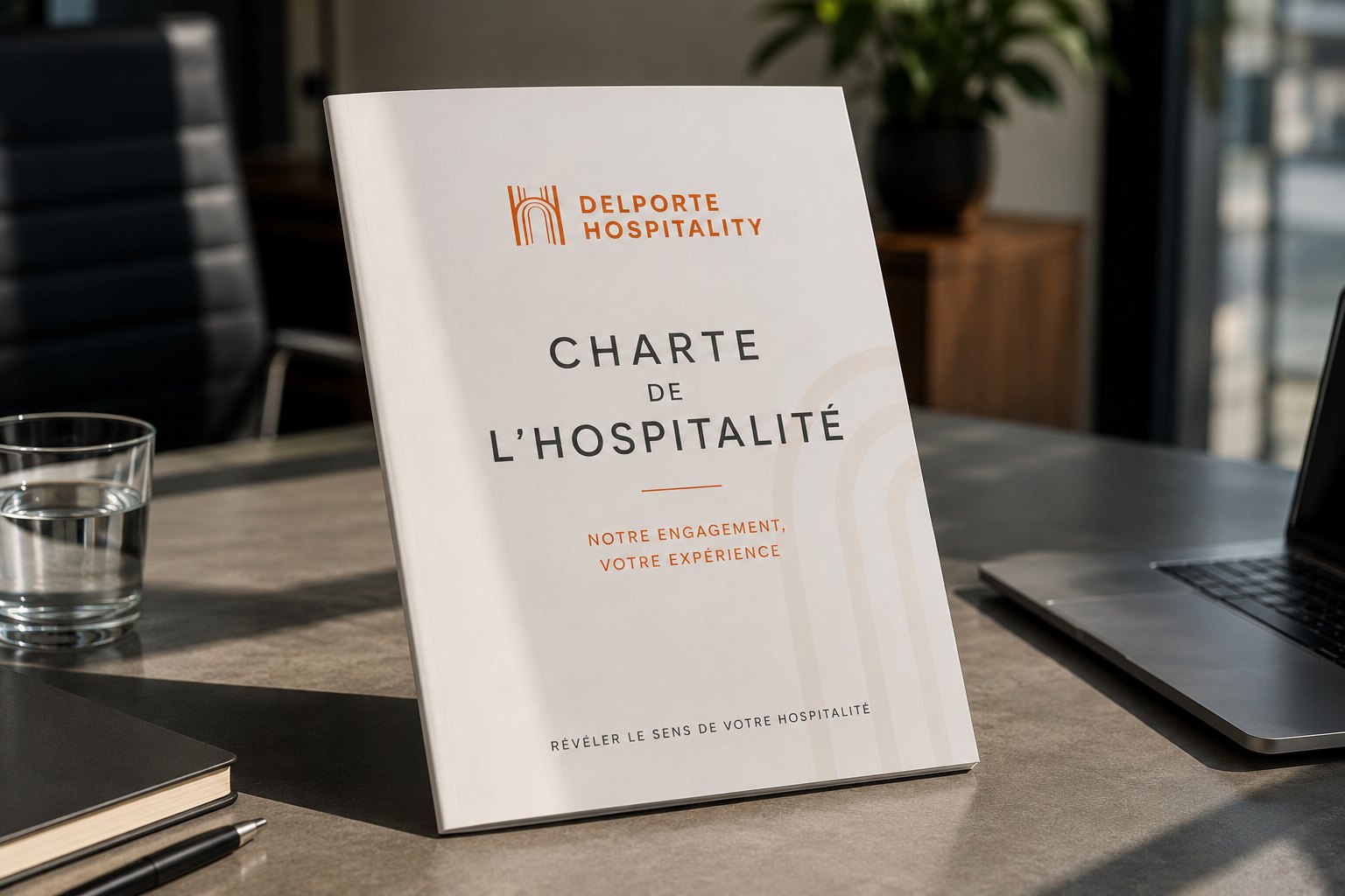 La charte de l'hospitalité DELPORTE HOSPITALITY : notre engagement, votre expérience