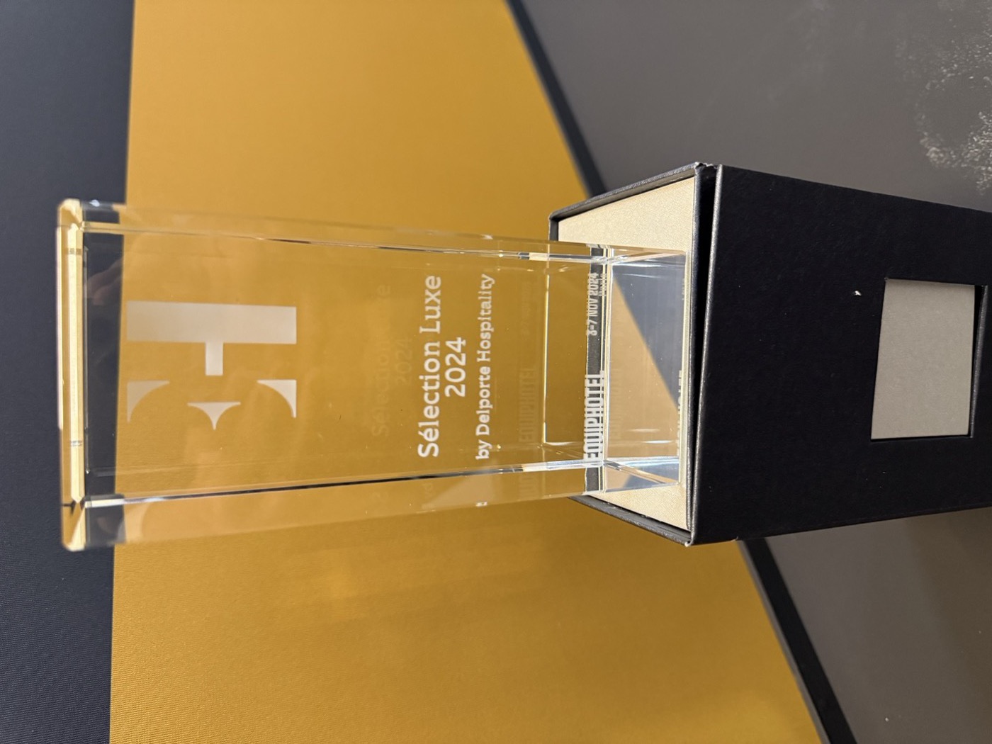 Trophée Sélection Luxe 2024 by Delporte Hospitality, EquipHotel Paris