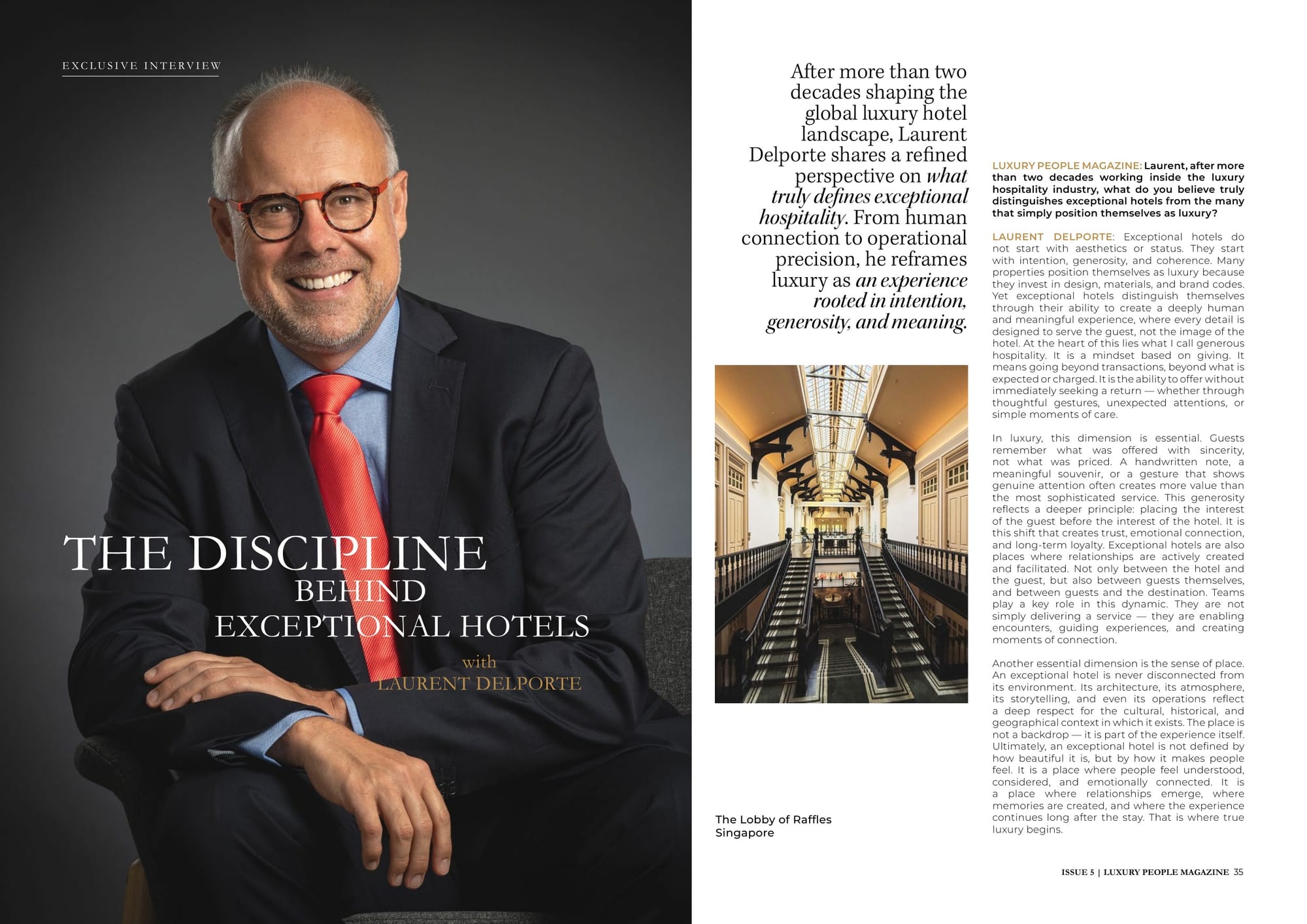Le Magazine de L'Express — interview Sofitel juin 2026